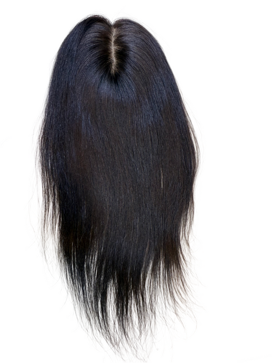 Human Hair Front Skin Topper