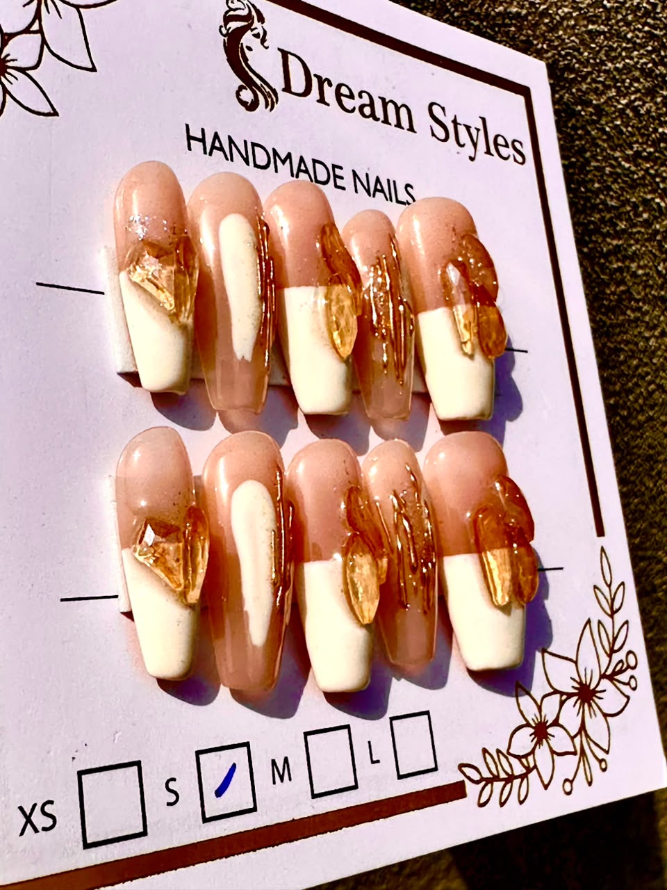 Hand Made Franch Stone Nail