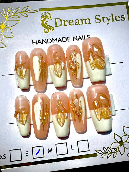 Hand Made Franch Stone Nail