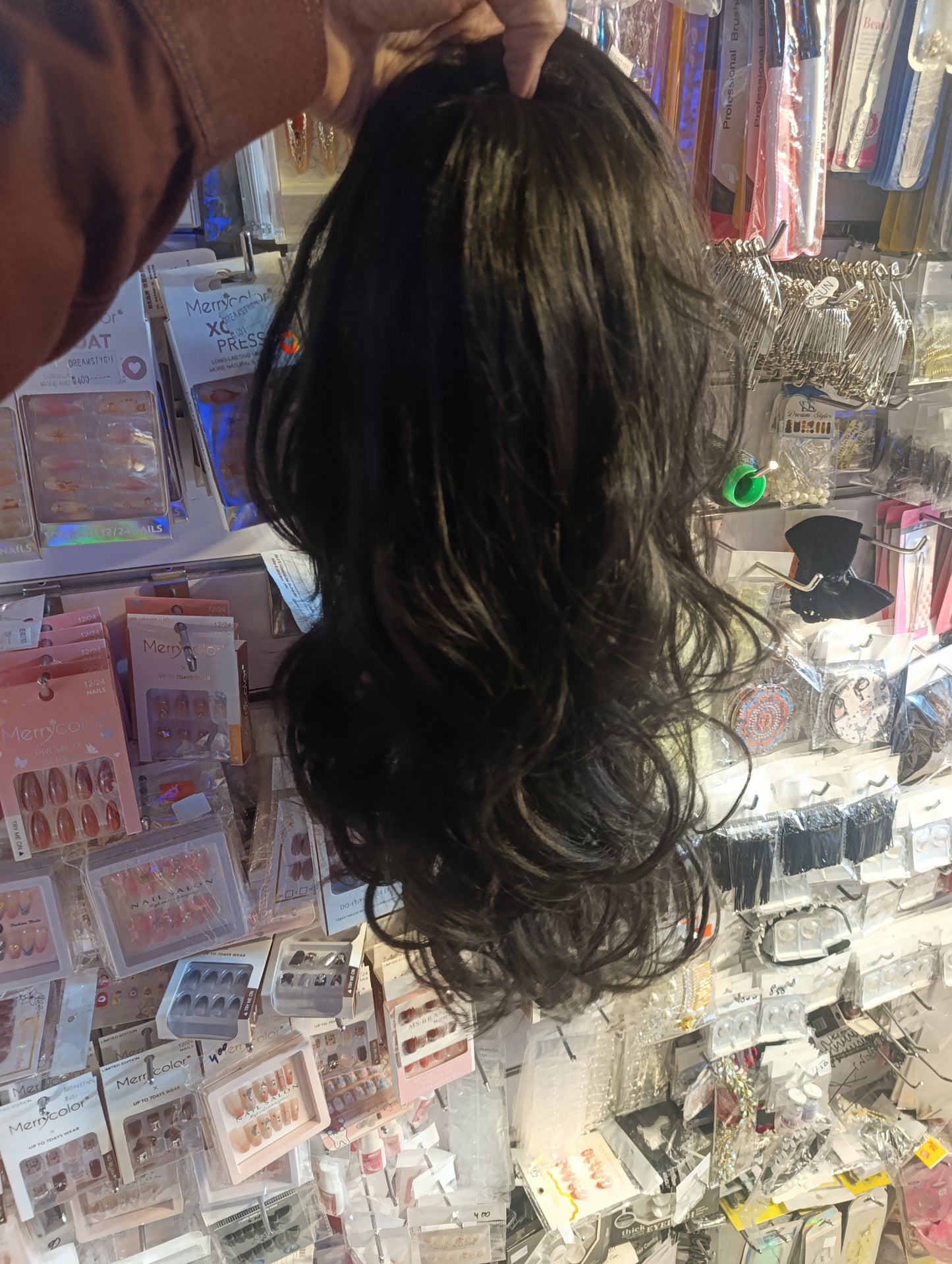 Full Had Lace Wig In Synthetics Hair