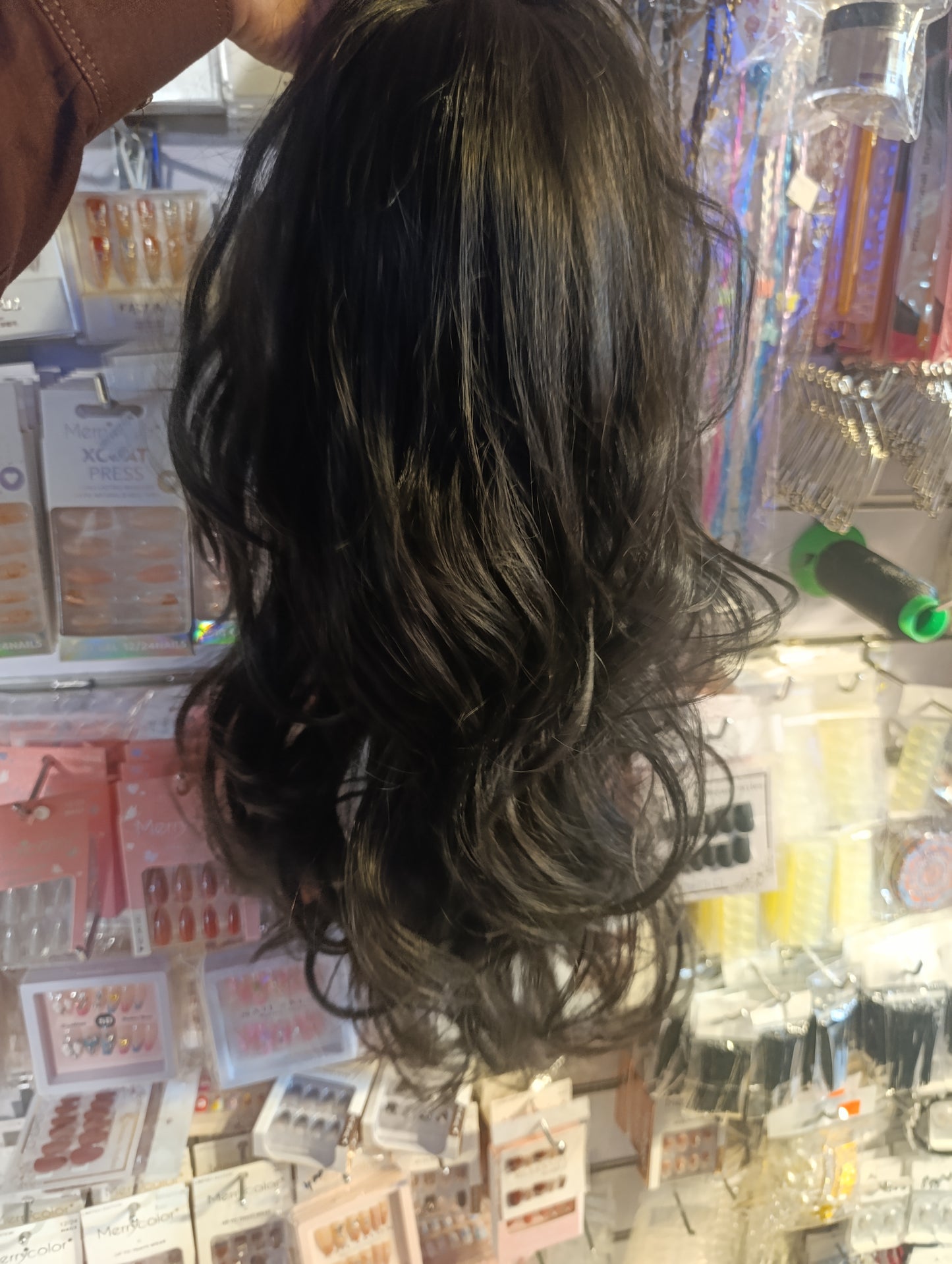 Full Had Lace Wig In Synthetics Hair